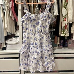 LSF x Target ruffle mini dress